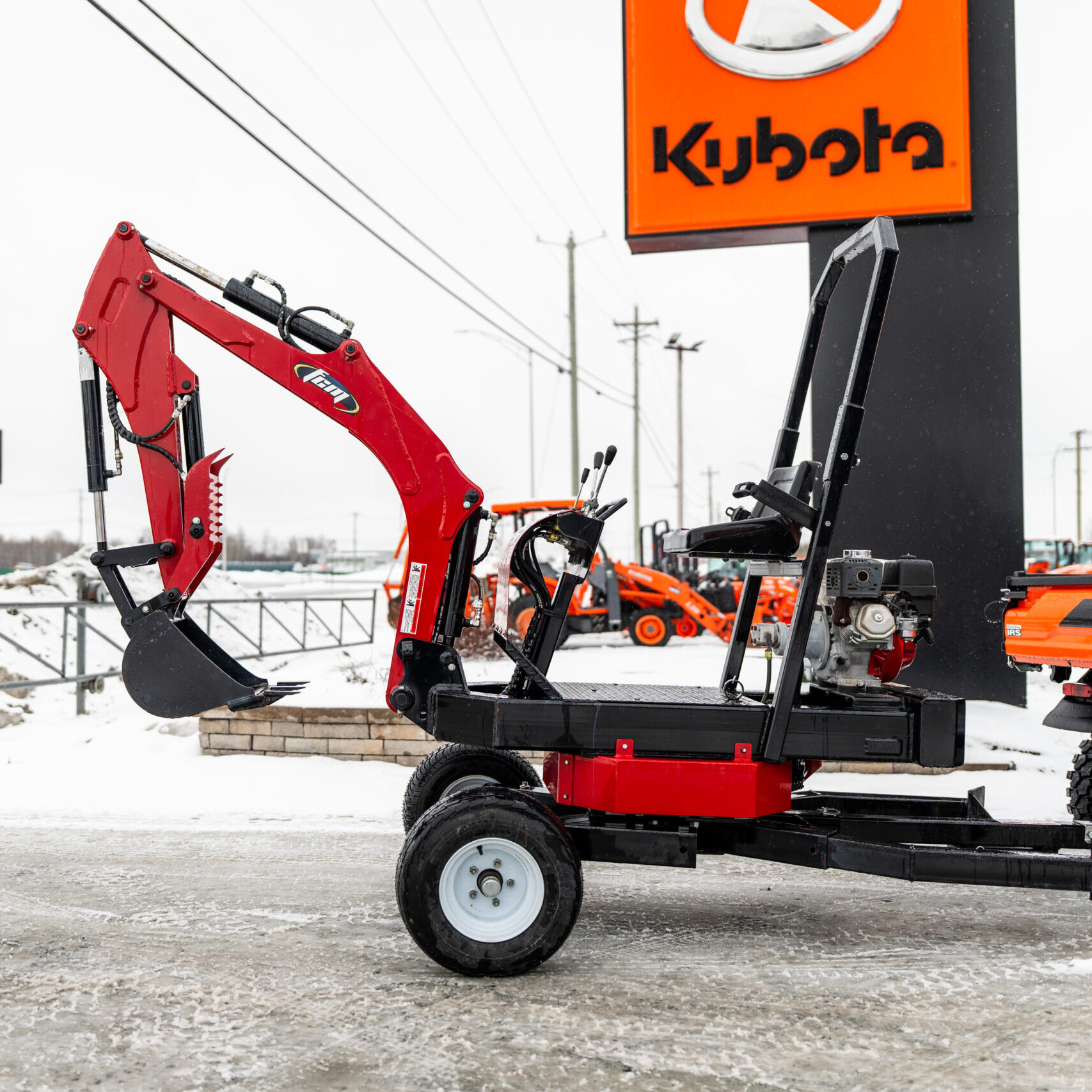 Mini Excavatrice Spider 1200 Orbit 360°