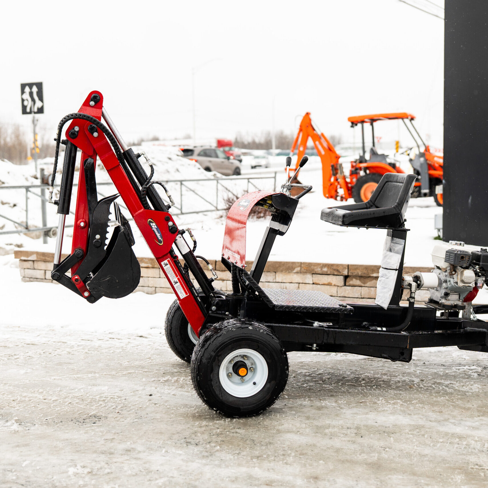 Mini Excavatrice Spider 800