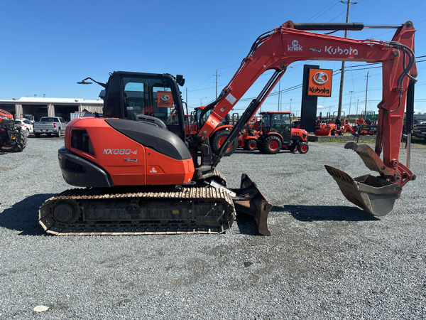 Excavatrice Kubota KX080-4S2