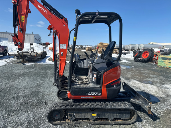 MINI-EXCAVATRICE KUBOTA U27-4